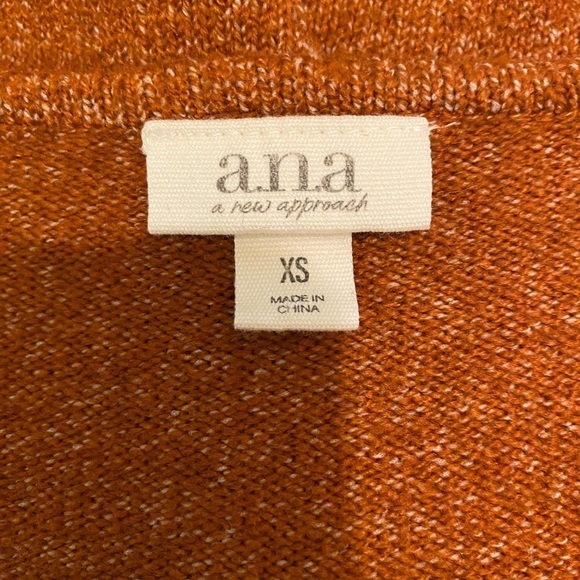 Oversized Tunic Lightweight Sweater Marled Pumpkin Spice Pull Over Casual Chic - Picture 9 of 13